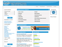 Tablet Screenshot of hostgeneration.com